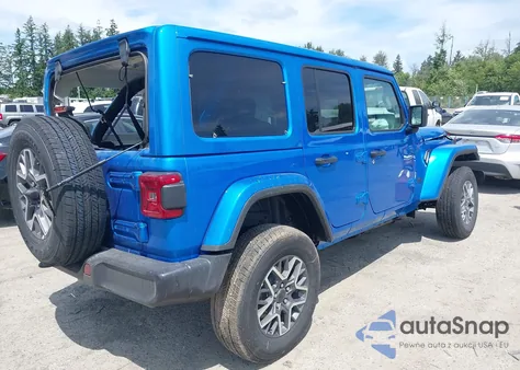 2025 Jeep Wrangler Sahara from USA, damaged, VIN 1C4PJXEN8SW589601